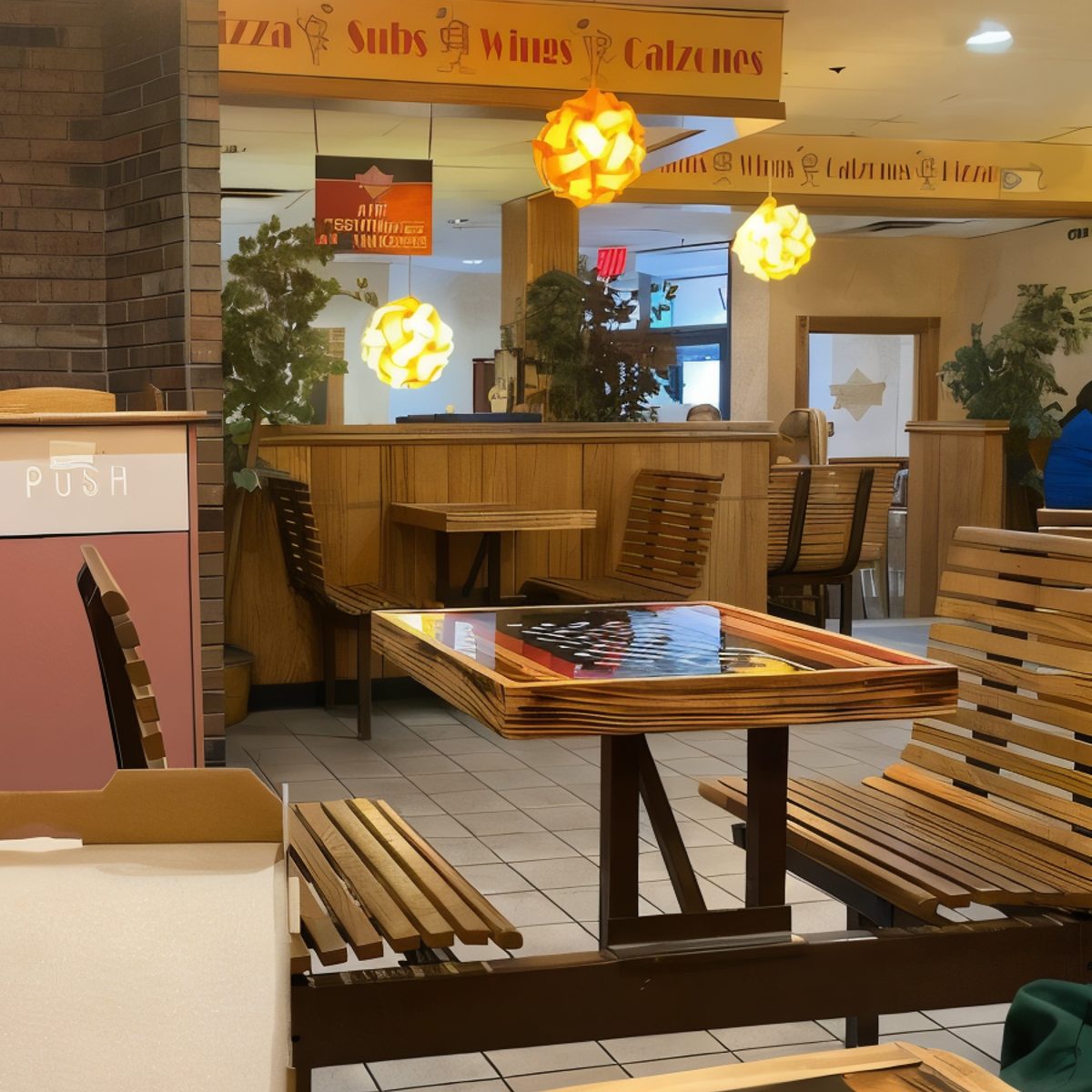 Clean and Comfortable Dining