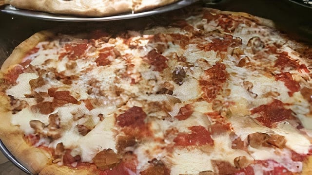 Chicken Parm Pizza.