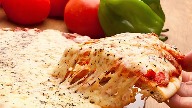 Plain Cheese Pizza.