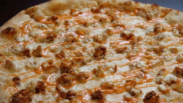 Buffalo Chicken Pizza.