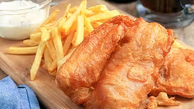 Fish Over Fries.