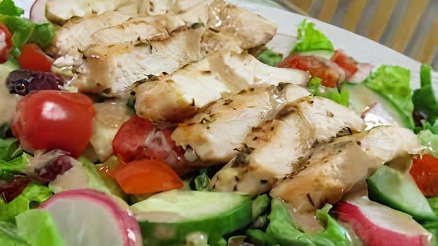 Grilled Chicken Salad.