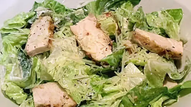 Chicken Caesar Salad.