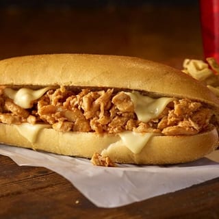 12'' Chicken Cheese Steak Sub w/ Fries