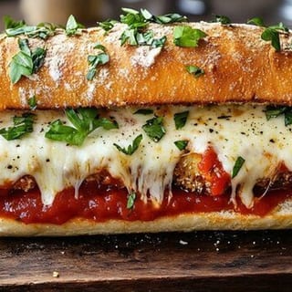12'' Chicken Parm Sub w/ Fries
