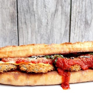 12'' Eggplant Parm Sub w/ Fries